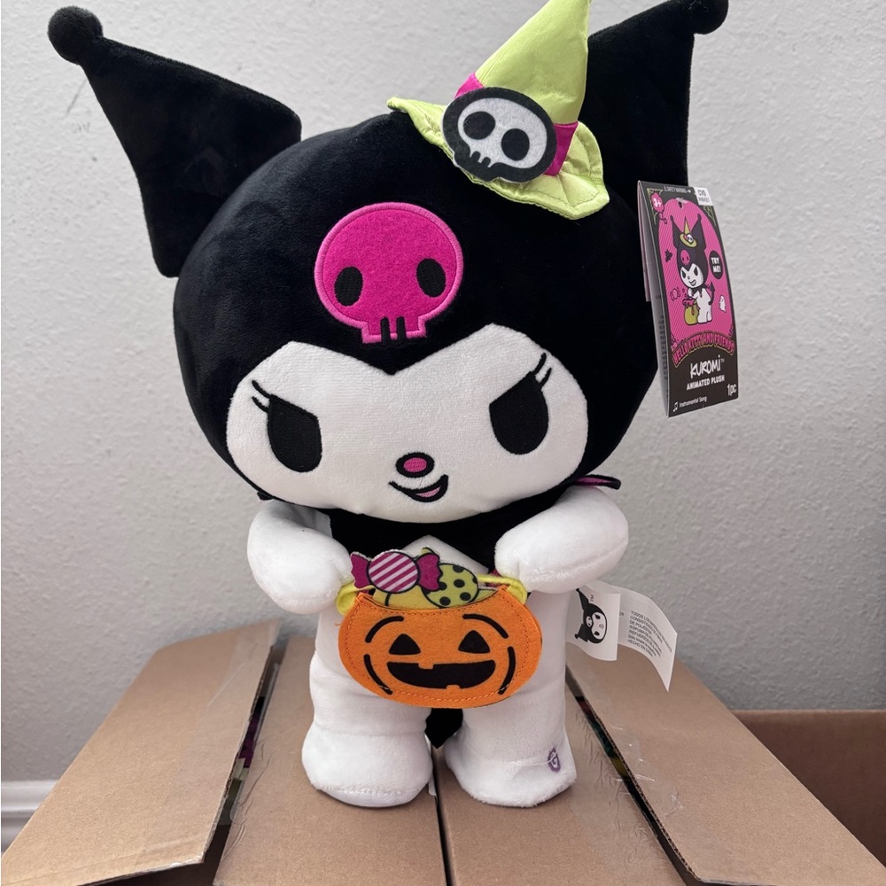 Halloween Plush Toy - Black and White